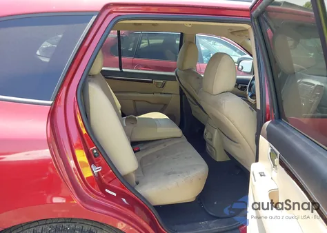 2010 Hyundai Santa Fe Gls z USA, uszkodzony, nr VIN 5NMSG3AB5AH401387